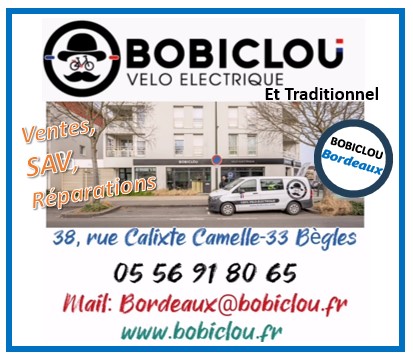 BOBICLOU - BORDEAUX  - Vélos Electriques / traditionnels